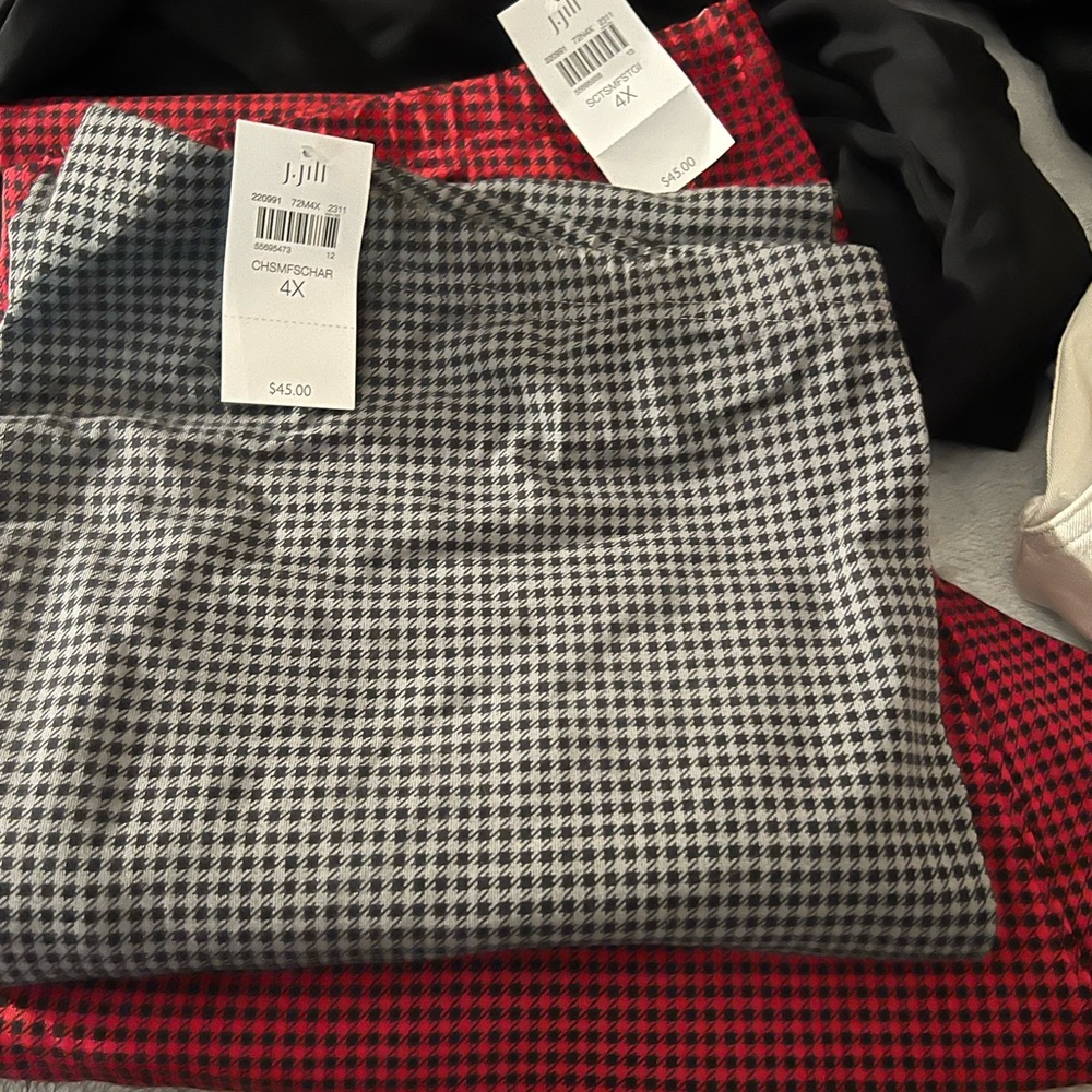 Brand new JJill houndtooth leggings